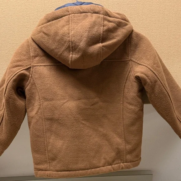 Next Brown Kids Pea Coat with Toggle Closures Size 5/6 - Picture 6 of 9